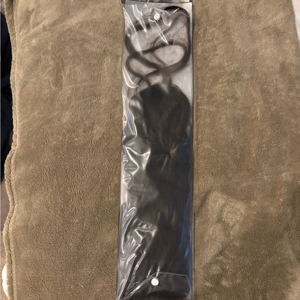 Brown hair extensions